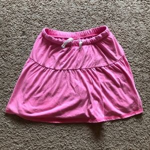 Pink Girls Skorts